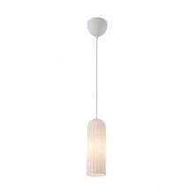 Miella lampa wisząca biała 1x25W E27
